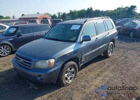 2006 Toyota Highlander Sport V6/V6 from USA, damaged, VIN JTEGP21A660093592